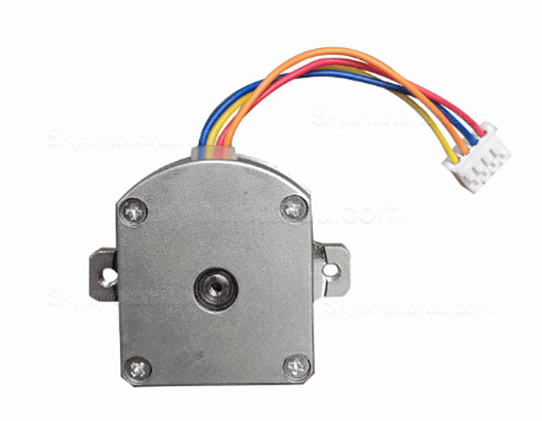 Nema 11 Flat Pancake Stepper Motor OK28BP13-2A 1.8 Deg 2.5Ncm 0.5A 28&times;28&times;13mm 4 Wires